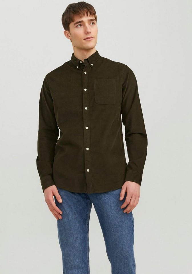 Jack & Jones Langarmhemd JJECLASSIC CORD SHIRT LS SN aus Cord von Jack & Jones