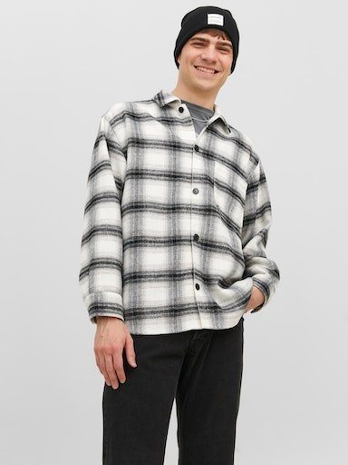 Jack & Jones Langarmhemd JORZAC CHECK OVERSHIRT LS SN von Jack & Jones