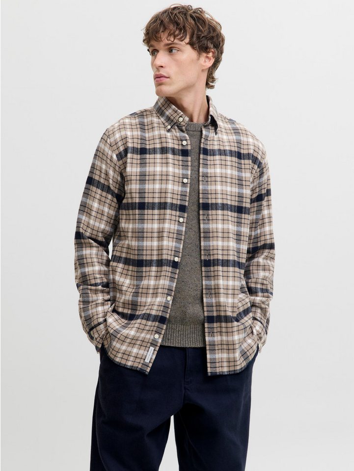 Jack & Jones Langarmhemd JPRBLUBARKLEY FLANNEL X-MAS L/S SHIRT CH von Jack & Jones