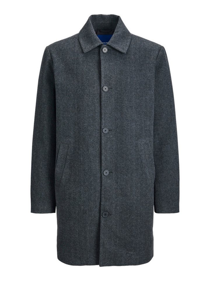 Jack & Jones Langmantel Herren Mantel Lang Jacke JORTOBY CHECK MAC COAT LN von Jack & Jones