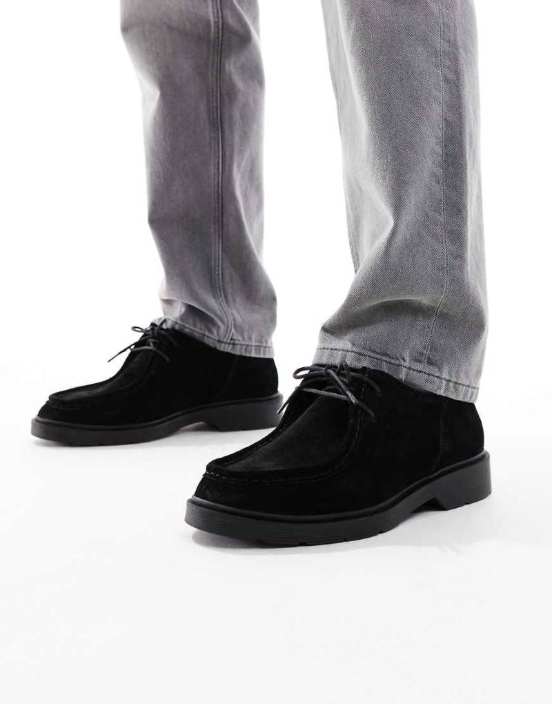 Jack & Jones - Loafer aus Wildleder in Schwarz von Jack & Jones