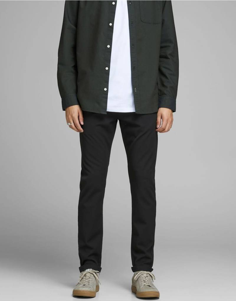 Jack & Jones - Marco - Schmal zulaufende Hose in Schwarz von Jack & Jones