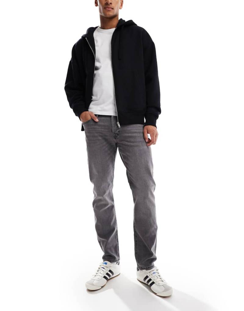 Jack & Jones - Mike - Tapered Fit Jeans in Grau von Jack & Jones