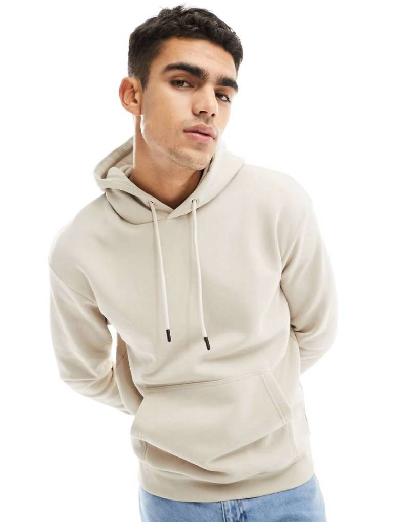 Jack & Jones - Oversize-Kapuzenpullover in Beige-Neutral von Jack & Jones