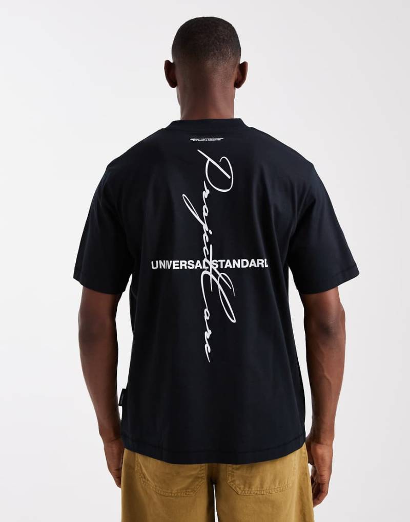 Jack & Jones - Oversize-T-Shirt in Schwarz mit „Project Core"-Rückenprint von Jack & Jones