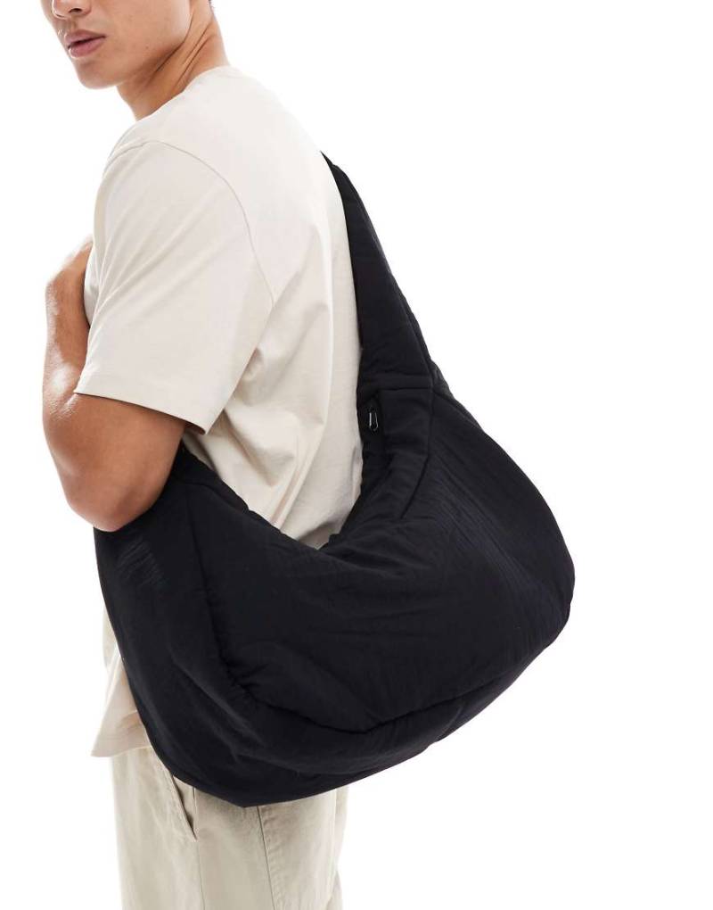 Jack & Jones - Oversize-Umhängetasche in Schwarz von Jack & Jones