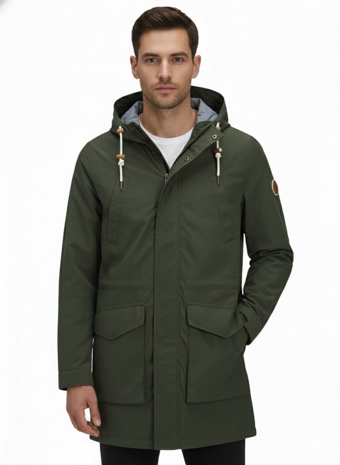Jack & Jones Parka Herren Parka Sommerparka Kapuzenjacke von Jack & Jones