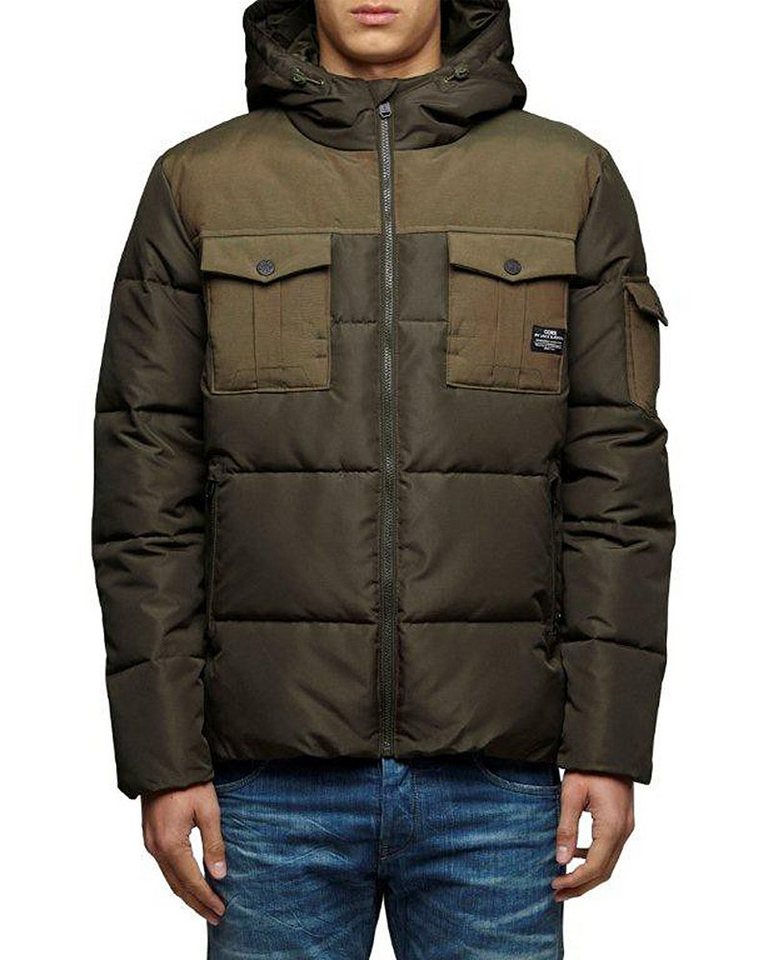 Jack & Jones Parka JACK & JONES - WOOD BOMBER - grün - Herren Winterjacke von Jack & Jones