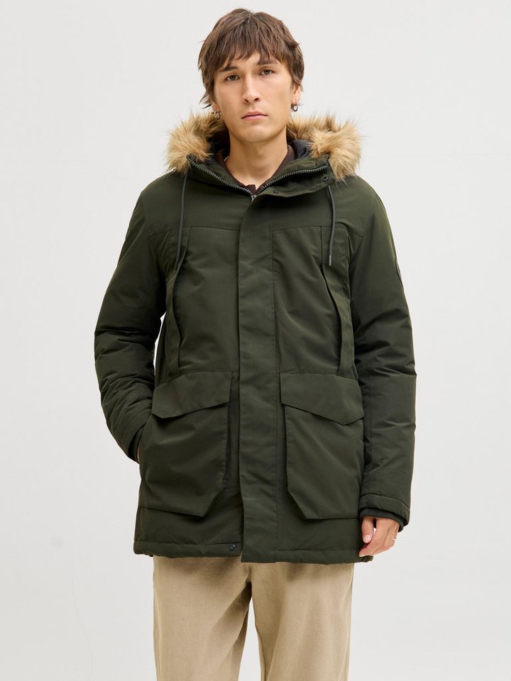 Jack & Jones Parka JJCAMP FAUX FUR PARKA BF von Jack & Jones