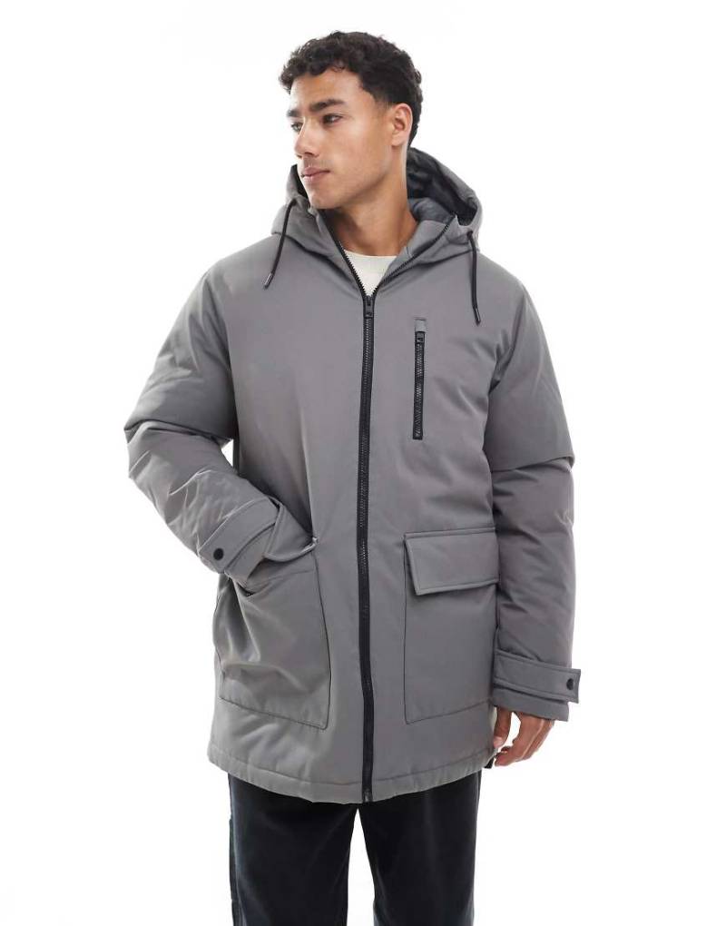 Jack & Jones - Parka in Grau von Jack & Jones