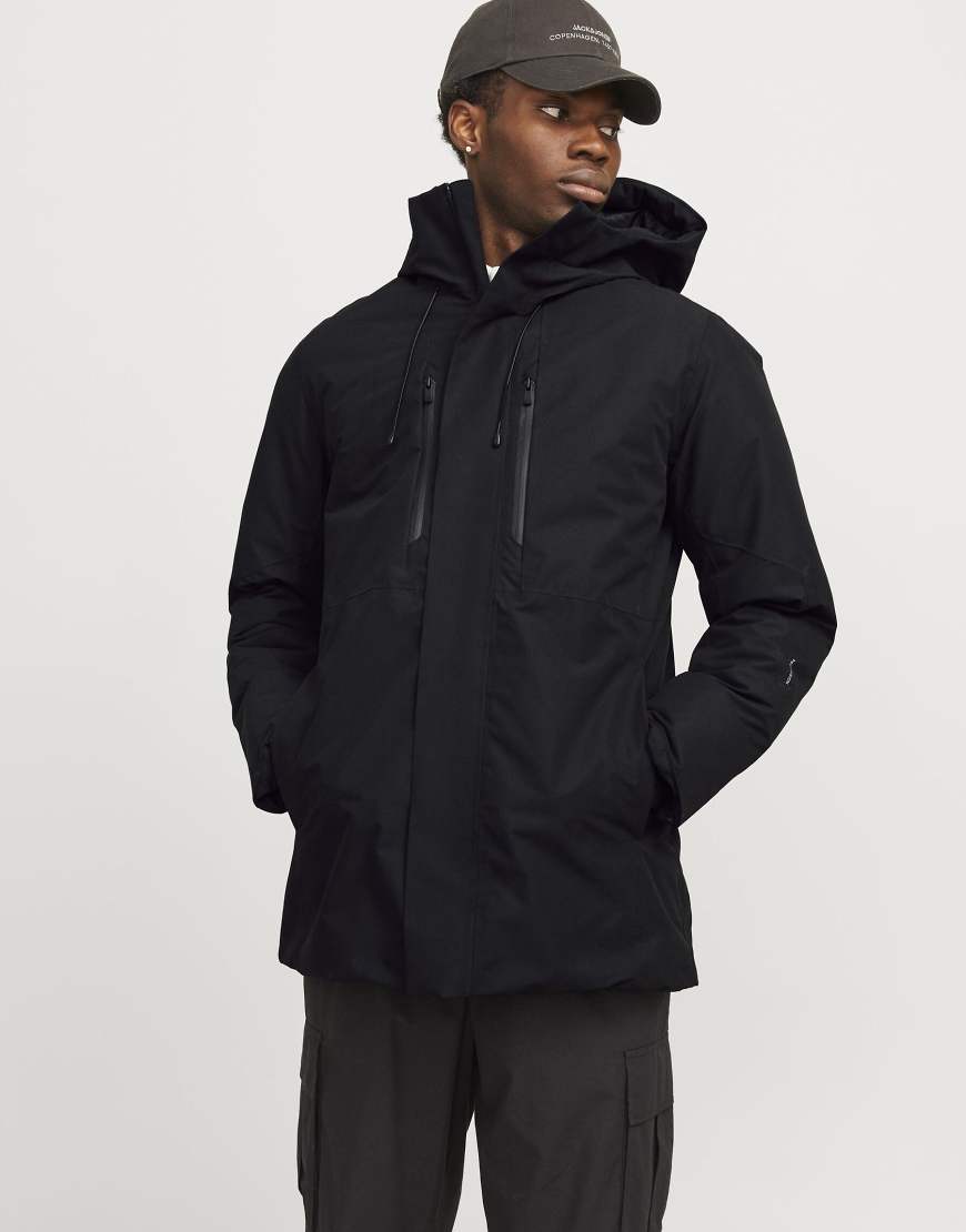 Jack & Jones - Parka in Schwarz von Jack & Jones