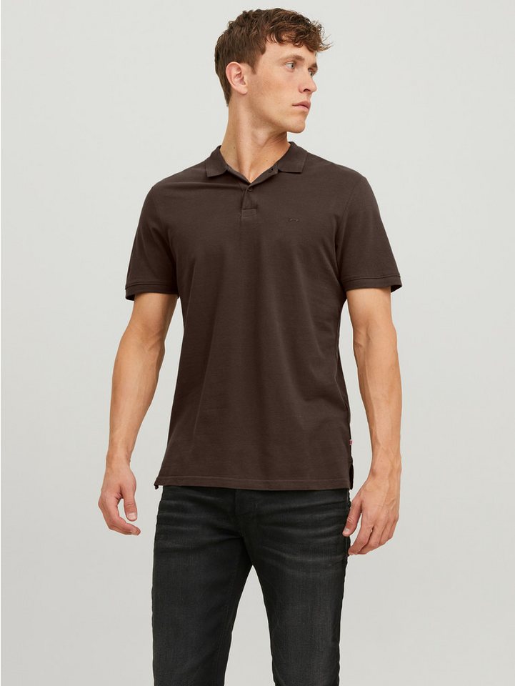 Jack & Jones Poloshirt JJEBASIC POLO SS NOOS mit Logo Stickerei von Jack & Jones