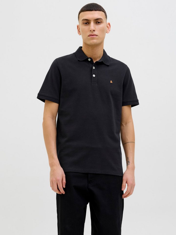 Jack & Jones Poloshirt JJEPAULOS POLO SS NOOS mit Logo Stickerei von Jack & Jones