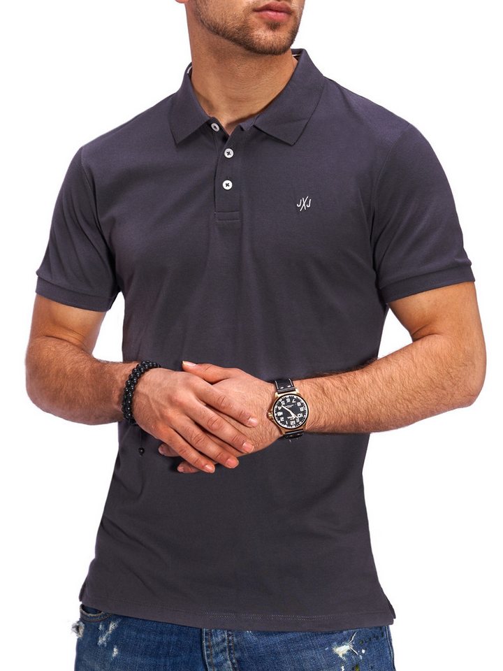 Jack & Jones Poloshirt JJJAQPOLO Herren in Kontrastfarben von Jack & Jones