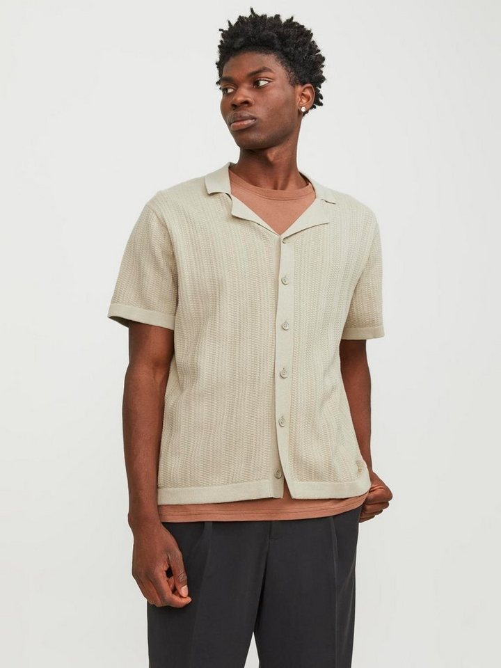Jack & Jones Poloshirt JORVALENCIA STRUCTURE KNIT SS POLO SN von Jack & Jones