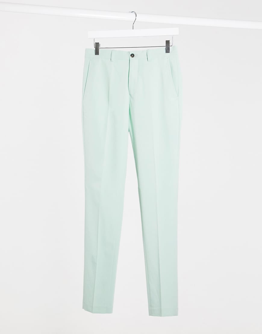 Jack & Jones Premium - Schmale Anzughose in Minzgrün von Jack & Jones