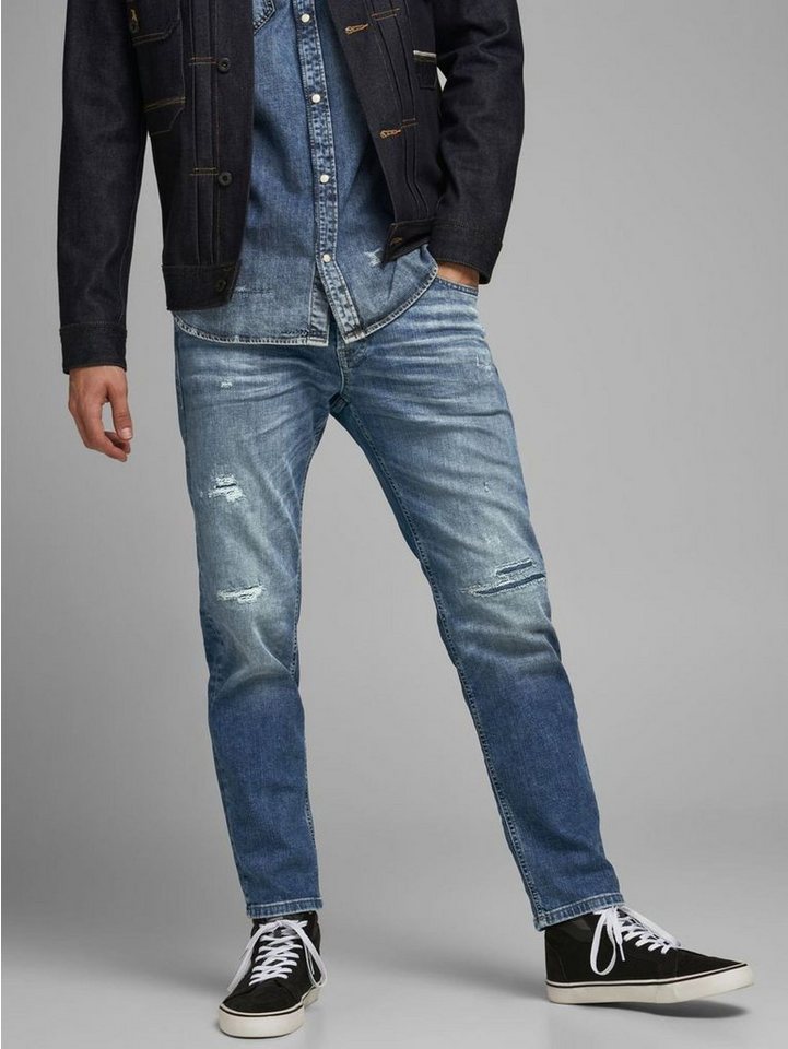 Jack & Jones Regular-fit-Jeans Comfort Fit Jeans MIKE ORIGINAL JOS Mid Waist Reg Basic (1-tlg) MIKE.JJ.ORIGINAL.JOS von Jack & Jones