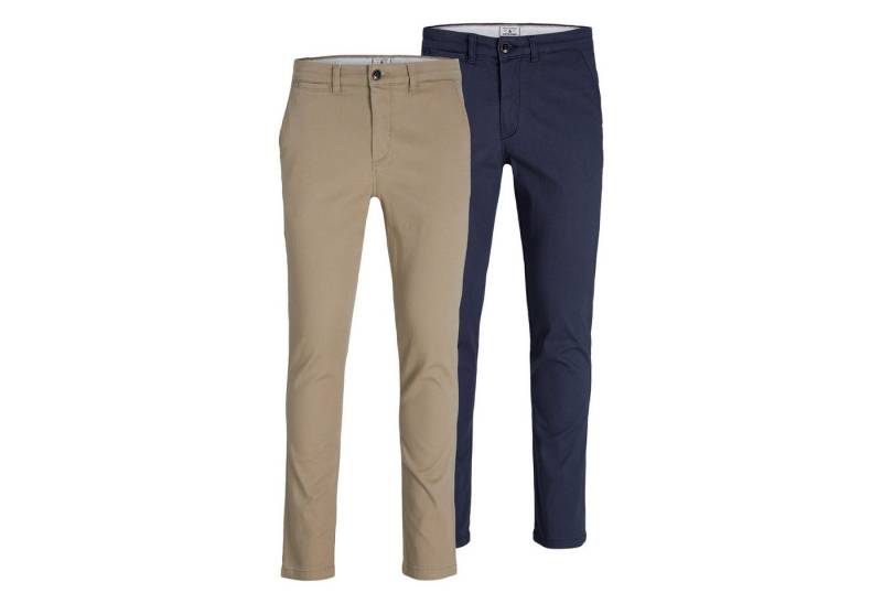 Jack & Jones Regular-fit-Jeans Herren Jeans Baumwolle JPSTMARCO JJDAVE 2PK von Jack & Jones