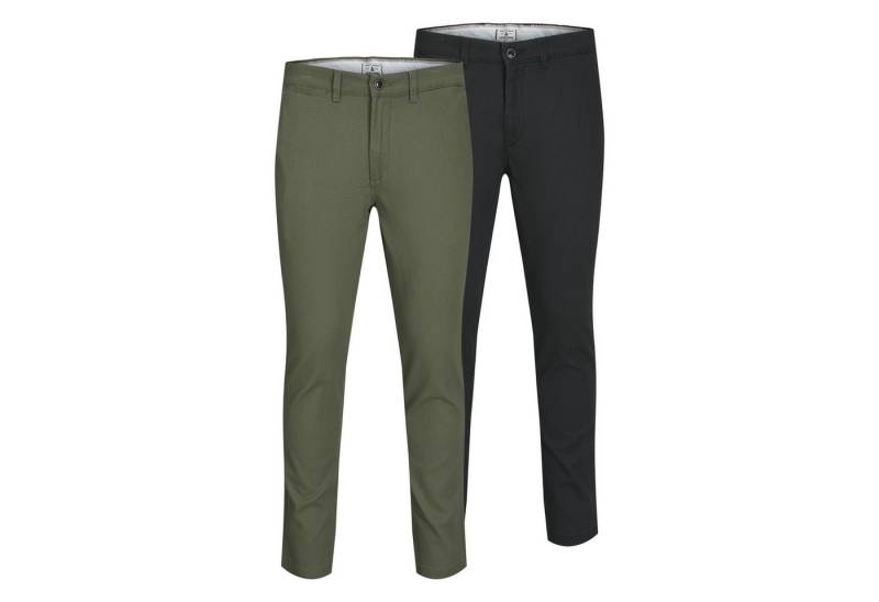 Jack & Jones Regular-fit-Jeans Herren Chino-Hosen, 2er Pack - JPSTMARCO JJDAVE von Jack & Jones