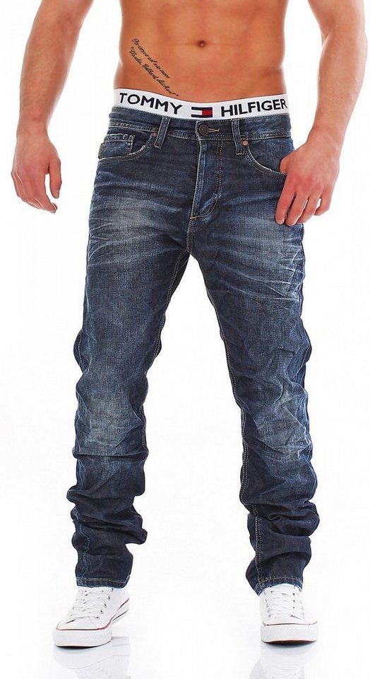 Jack & Jones Regular-fit-Jeans JACK & JONES NICK ORIGINAL AT611 - Regular - Herren Jeans Hose von Jack & Jones
