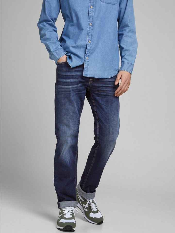 Jack & Jones Regular-fit-Jeans Regular Fit Jeans Mid Waist Basic JJICLARK JJORIGINAL JJICLARK JJORIGINAL JOS 278 NOOS Jack & Jones Regular-fit-Jeans Regular Fit Jeans Mid Waist Basic JJICLARK JJORIGINAL JJICLARK JJORIGINAL JOS 278 NOOS von Jack & Jones