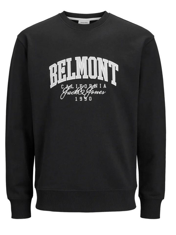 Jack & Jones Rundhalspullover Jack & Jones Herren JjDetroit Sweat Crew Neck Sweatshirt Rundhals von Jack & Jones