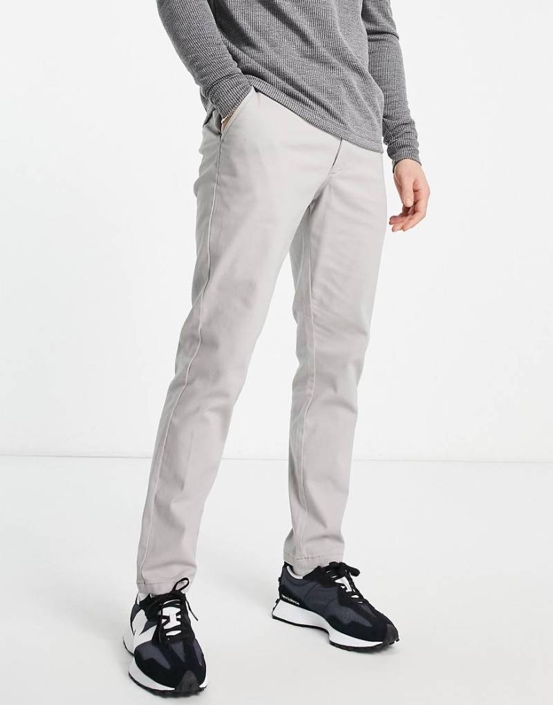 Jack & Jones - Schmal geschnittene Chinohose in Grau von Jack & Jones