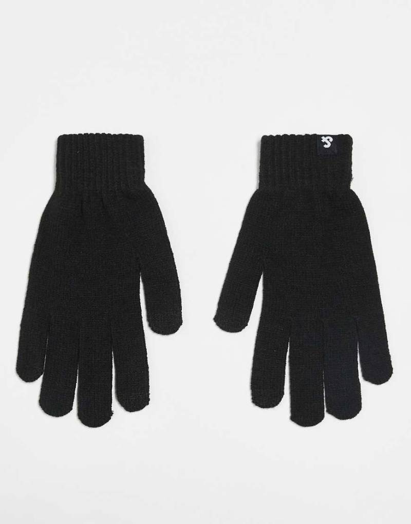 Jack & Jones - Schwarze Strickhandschuhe von Jack & Jones