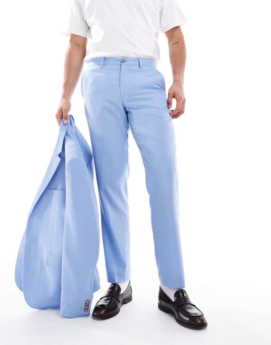 Jack & Jones - Sehr schmal geschnittene Anzughose in Hellblau von Jack & Jones