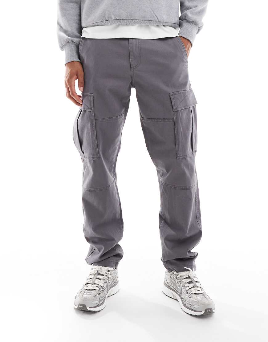 Jack & Jones - Slim Fit Cargohose in Grau von Jack & Jones