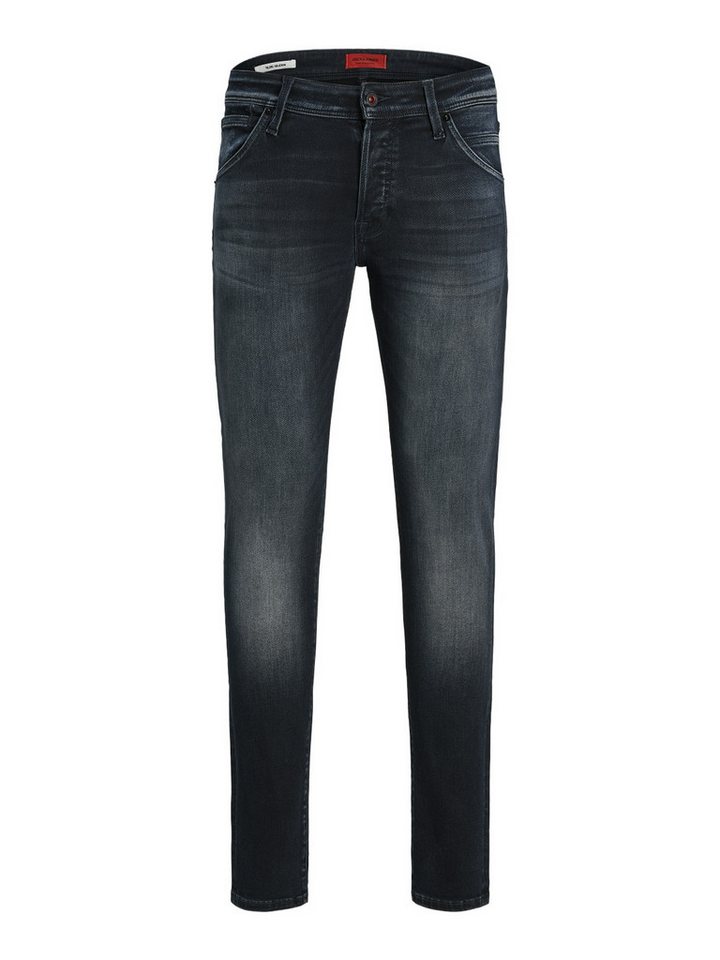 Jack & Jones Slim-fit-Jeans Herren Jeans Hose Blau Slim Fit JJIGLENN JJFOX RA 104 50SPS von Jack & Jones