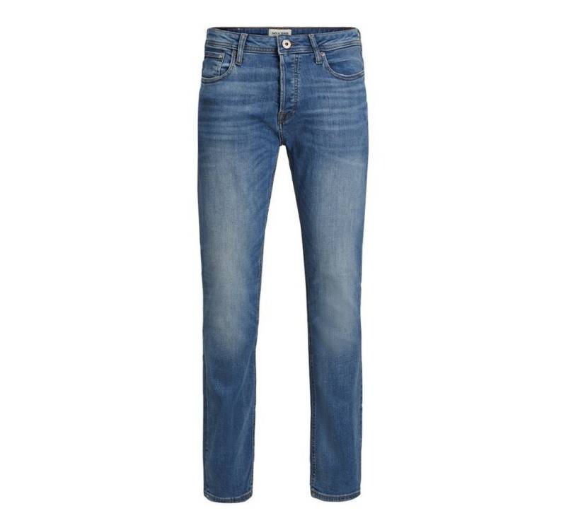 Jack & Jones Slim-fit-Jeans Jack & Jones Herren Jeans-Hose - JjiTim JjOriginal Denim Slim-Fit von Jack & Jones