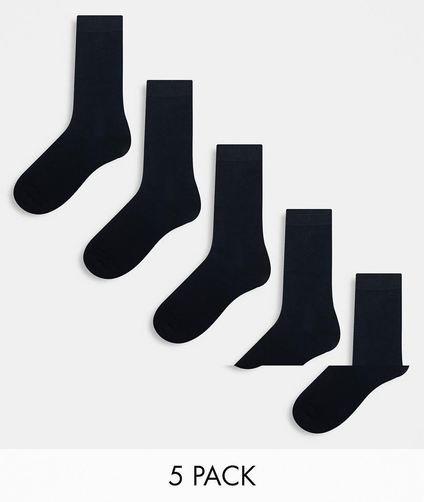 Jack & Jones - Socken in Marineblau, 5er-Pack Jack & Jones - Socken in Marineblau, 5er-Pack von Jack & Jones