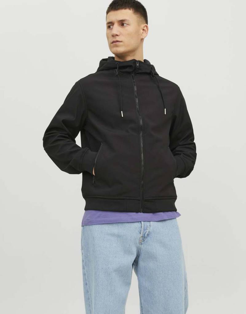 Jack & Jones - Softshelljacke in Schwarz von Jack & Jones
