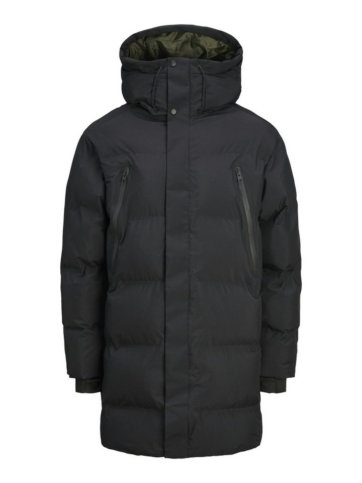Jack & Jones Strickmantel Lange Steppjacke Alpha - Gerade von Jack & Jones