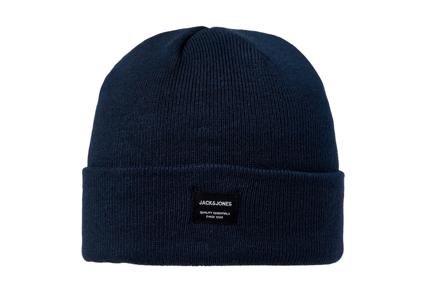 Jack & Jones Strickmütze Beanie JACDNA mit aufgesticktem Logo-Patch von Jack & Jones