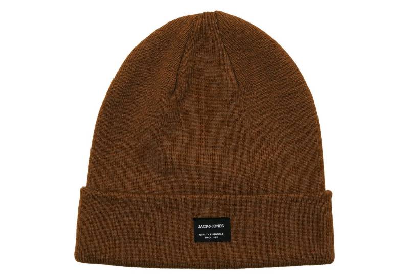 Jack & Jones Strickmütze Beanie JACDNA mit aufgesticktem Logo-Patch von Jack & Jones