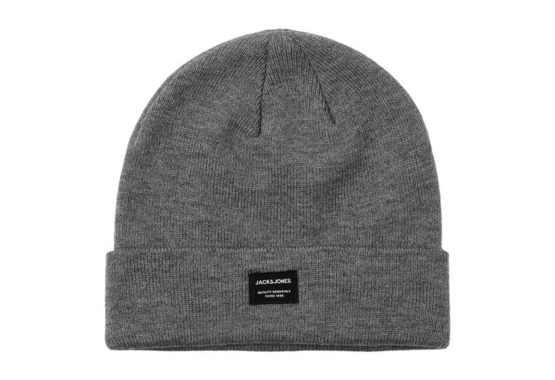 Jack & Jones Strickmütze Beanie JACDNA mit aufgesticktem Logo-Patch von Jack & Jones