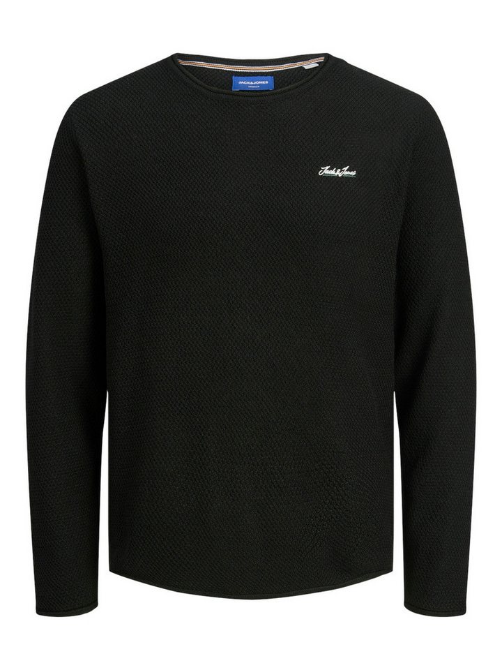 Jack & Jones Strickpullover Herren Pullover Sweater Schwarz JORPAUL TONS KNIT CREW NECK von Jack & Jones