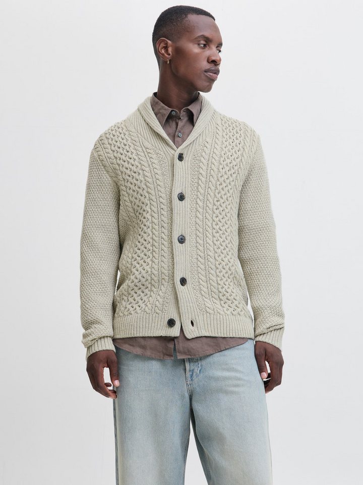 Jack & Jones Strickpullover JJPAUL KNIT SHAWL CARDIGAN von Jack & Jones