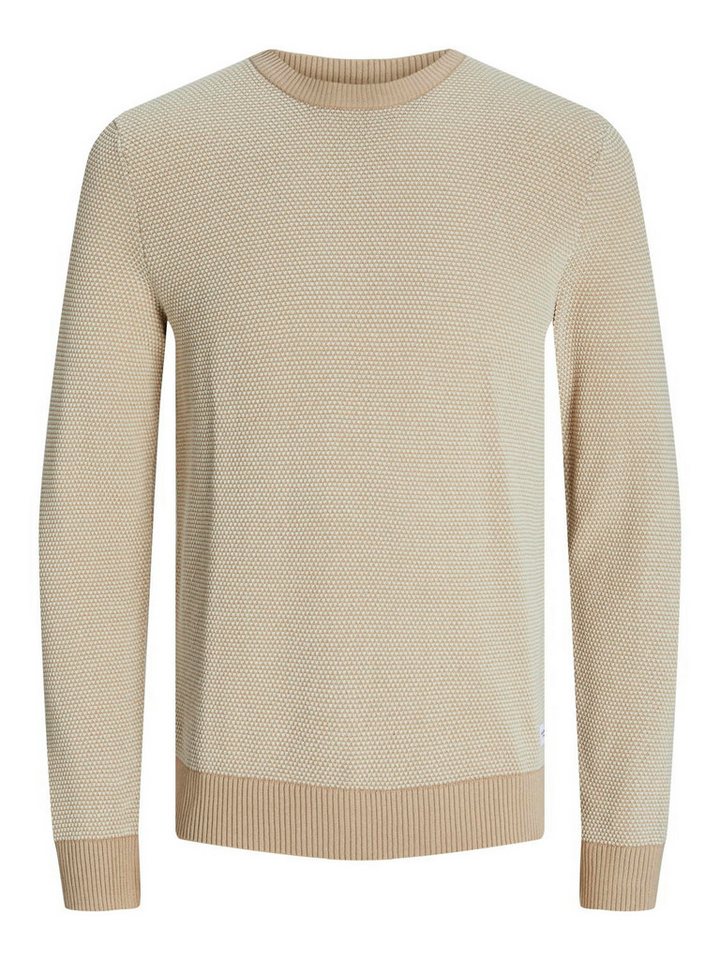 Jack & Jones Strickpullover Jack & Jones Herren Pullover JjeGlobe Rundhals Strickpulli Oberteil von Jack & Jones