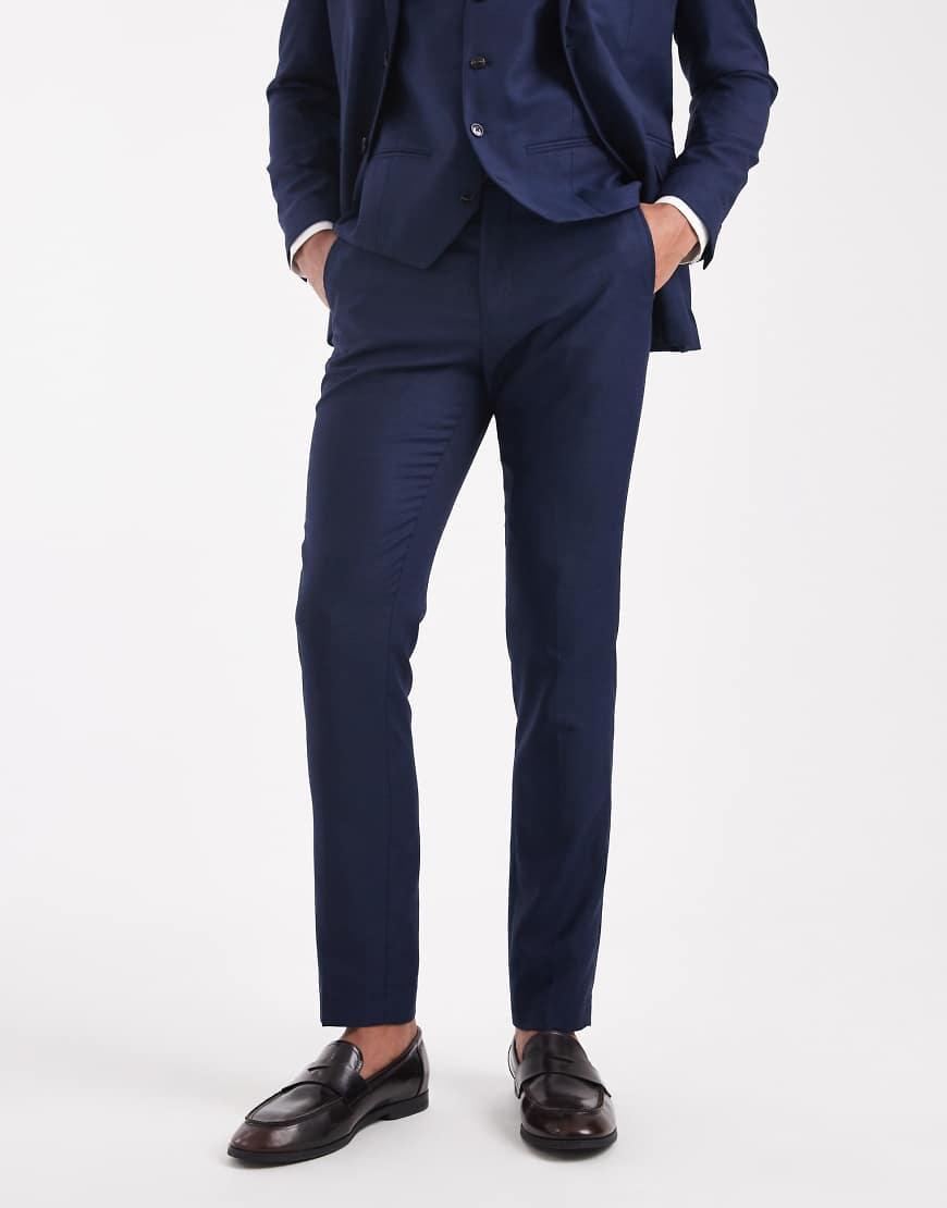 Jack & Jones - Super-Slim-Fit-Hose in dunklem Marineblau von Jack & Jones