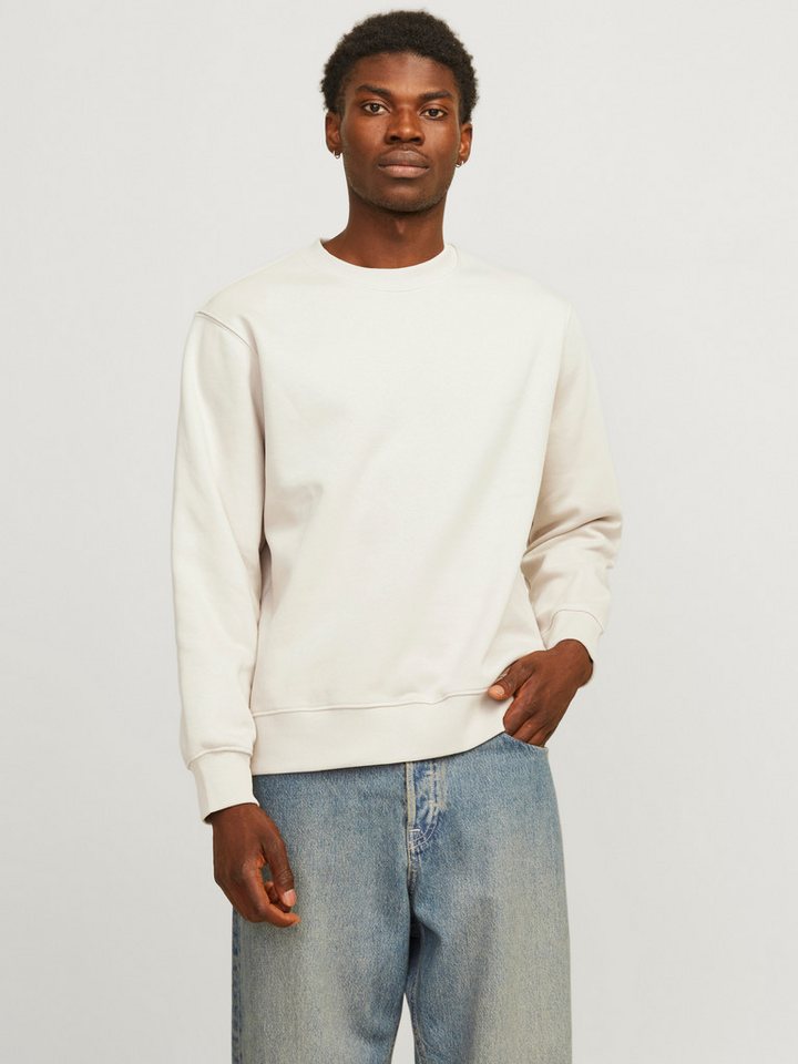 Jack & Jones Sweatshirt JJEURBAN EDGE SWEAT CREW NECK NOOS mit Rippbündchen von Jack & Jones