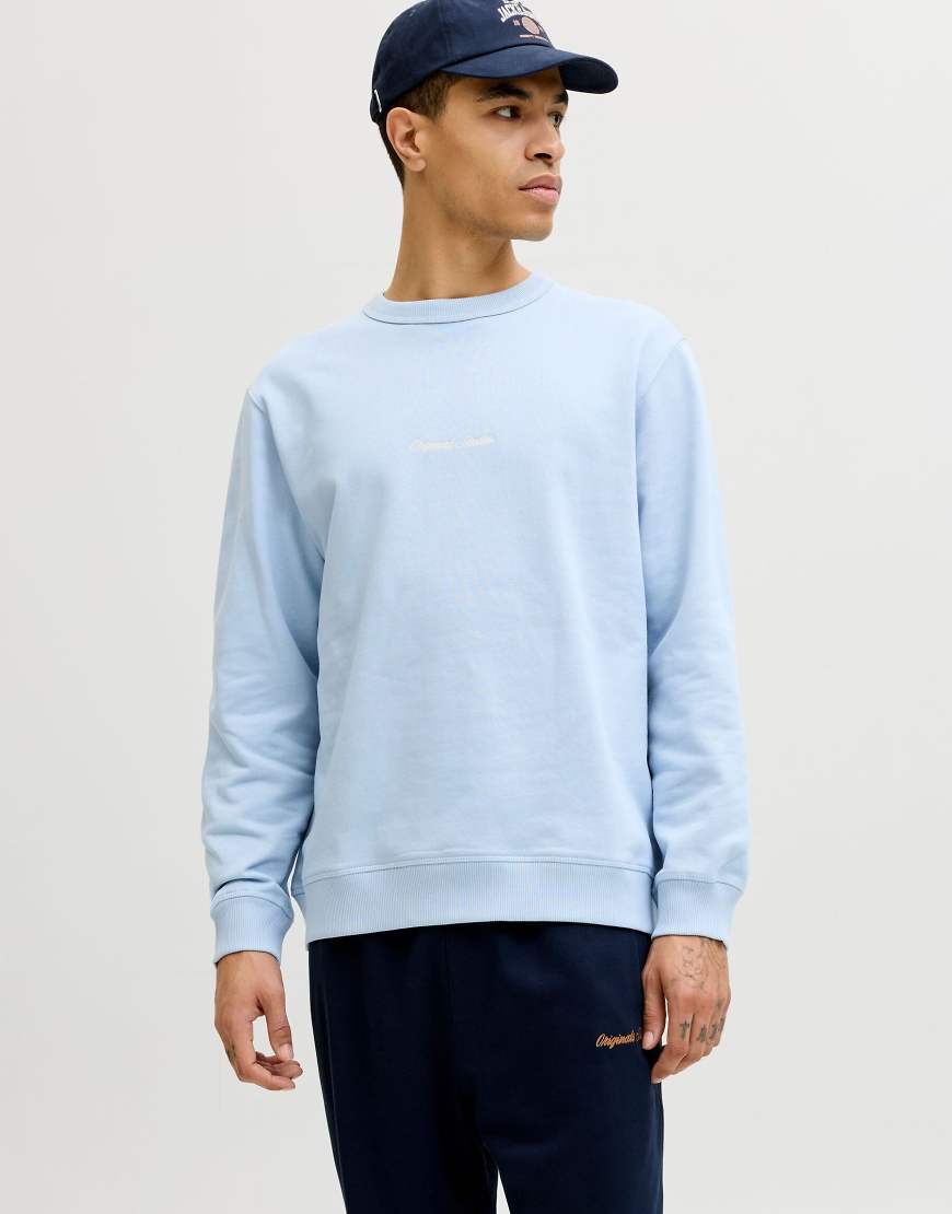 Jack & Jones - Sweatshirt in Meereshöhlen-Blau von Jack & Jones