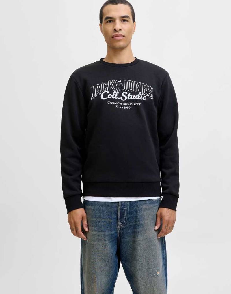 Jack & Jones - Sweatshirt in Schwarz von Jack & Jones