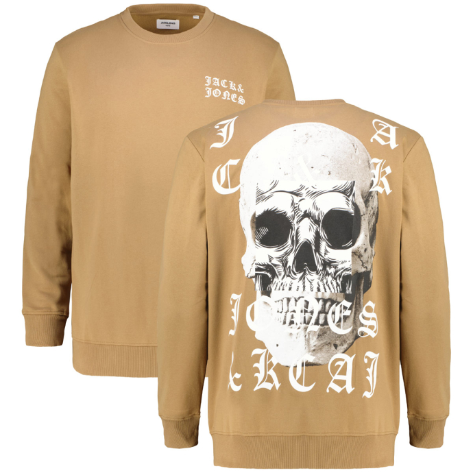 Jack&Jones Sweatshirt mit Print auf der Vorder- und Rückseite von Jack&Jones