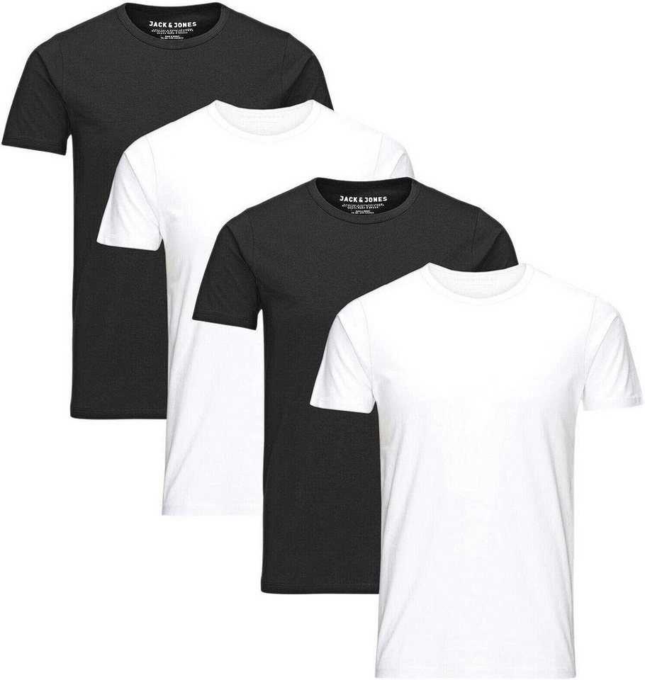 Jack & Jones T-Shirt (Sparset, 4er-Pack) Basic von Jack & Jones
