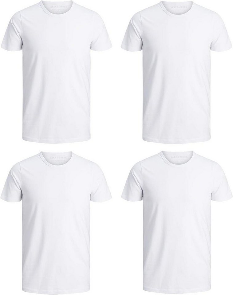 Jack & Jones T-Shirt (Sparset, 4er-Pack) Basic von Jack & Jones