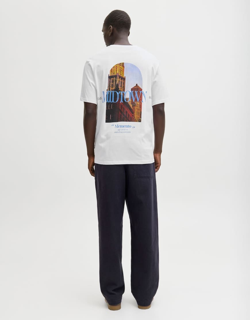 Jack & Jones - T-Shirt in Antikweiß von Jack & Jones