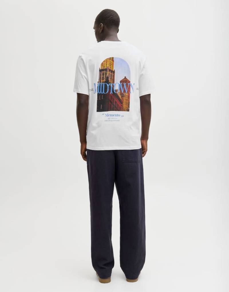 Jack & Jones - T-Shirt in Antikweiß von Jack & Jones